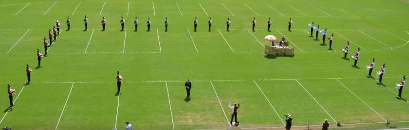 Showkorps O&V Nuenen in actie